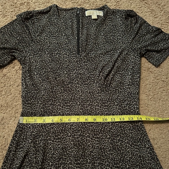 Michael Kors Black and White A-Line Dress - Picture 4 of 5